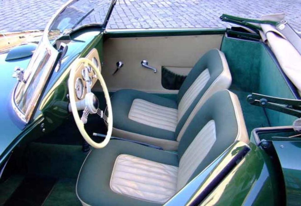 Green Porsche prototype