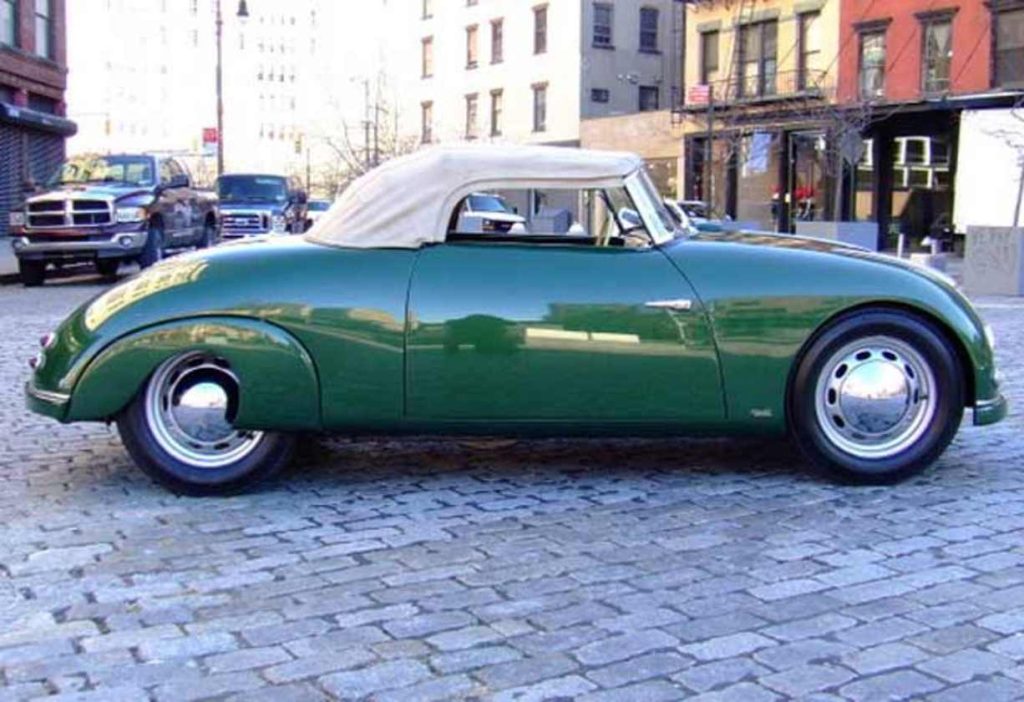 Green VW Sport Cabriolet