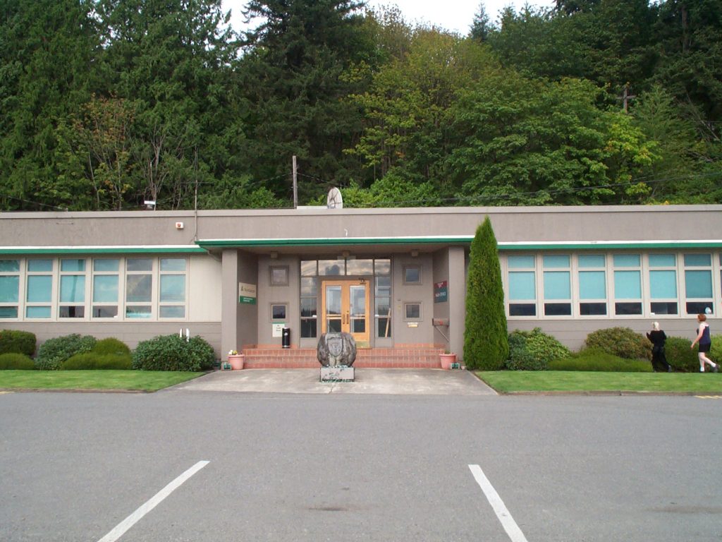 Exterior of former mill office