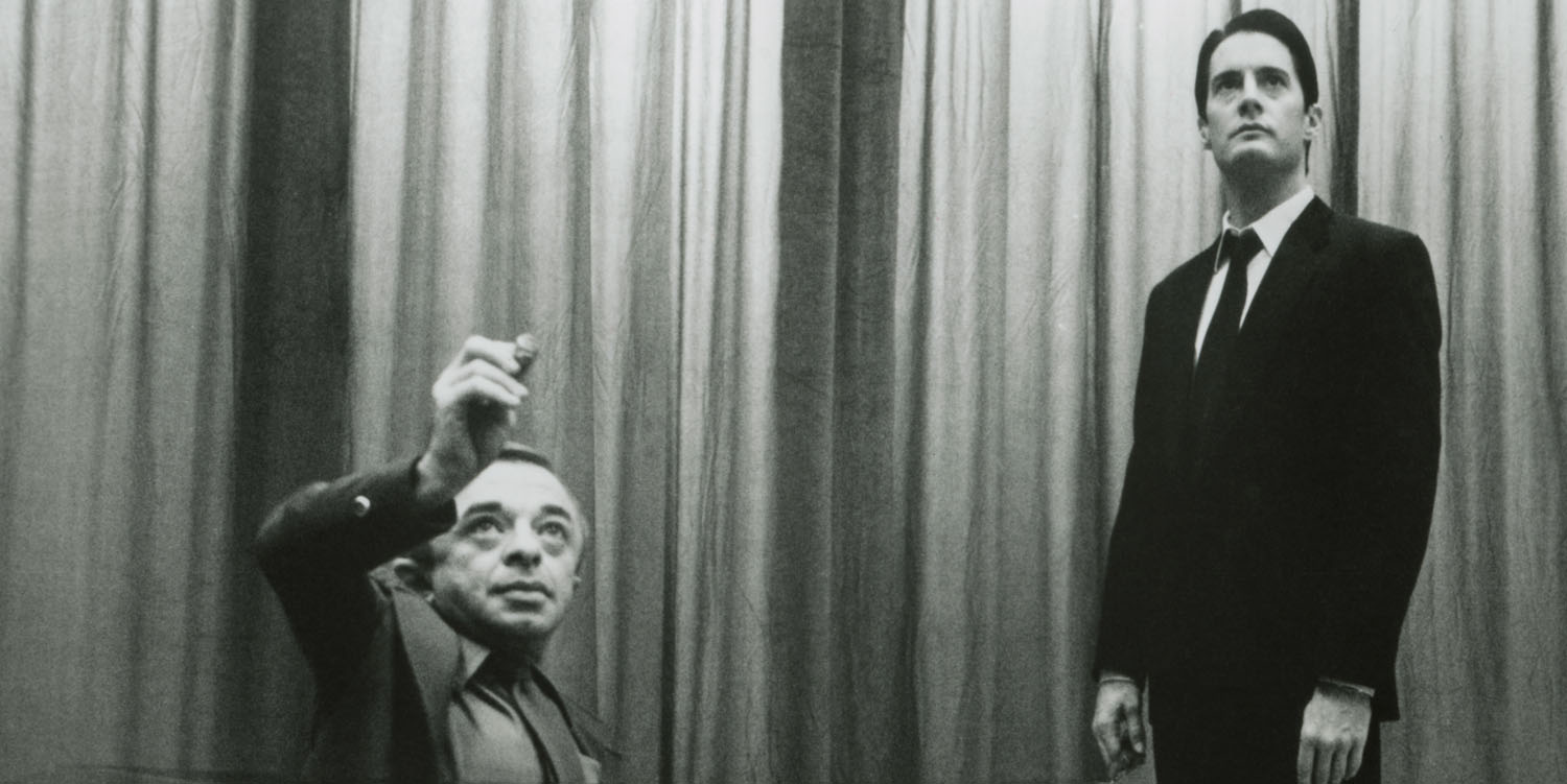 Little Man from Another Place and Dale Cooper in the Red Room