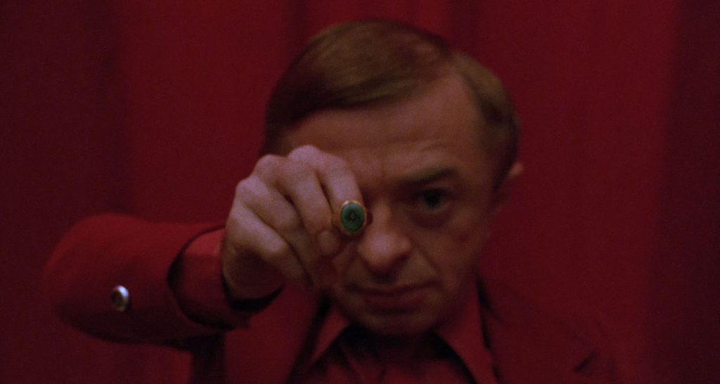 Little Man from Another Place in the Red Room