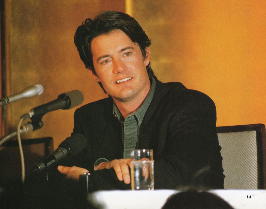 Kyle MacLachlan at press conference