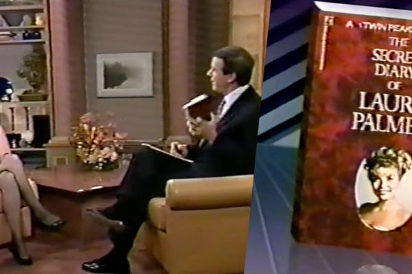 Jennifer Lynch speaking with Charles Gibson