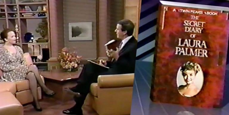 Jennifer Lynch speaking with Charles Gibson