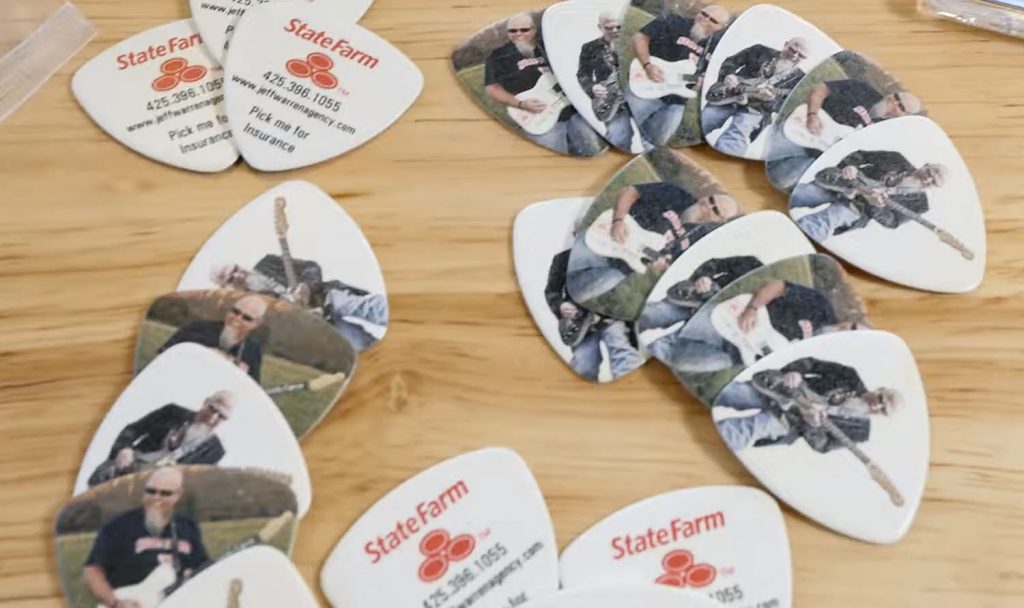 Guitar Picks from Jeff Warren