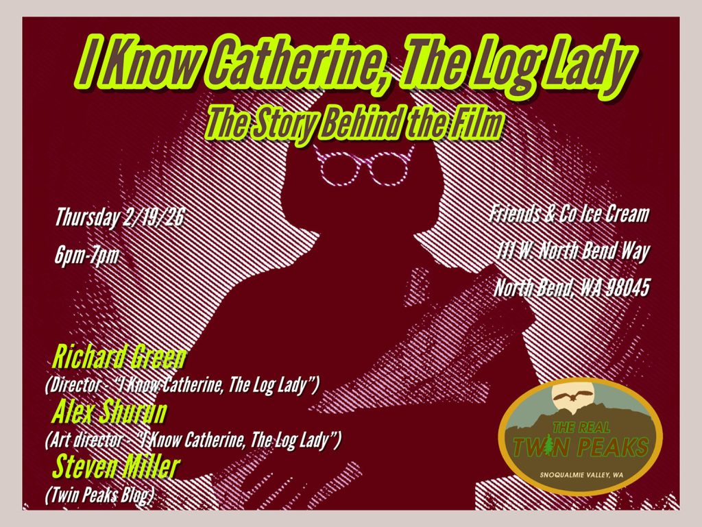 I Know Catherine The Log Lady Card