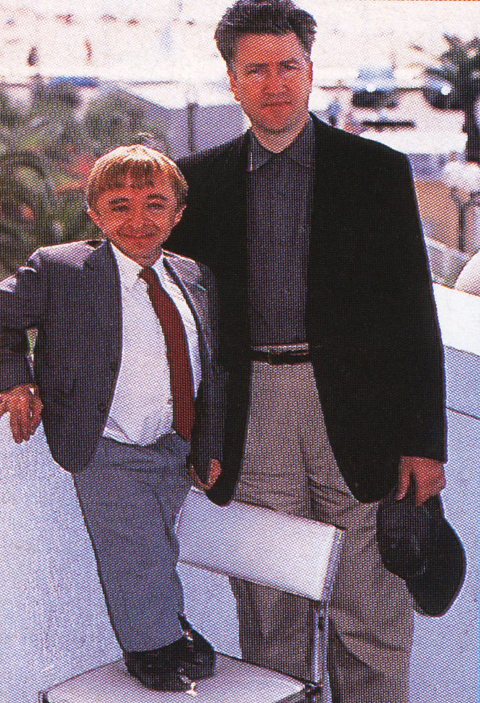 Michael J Anderson and David Lynch