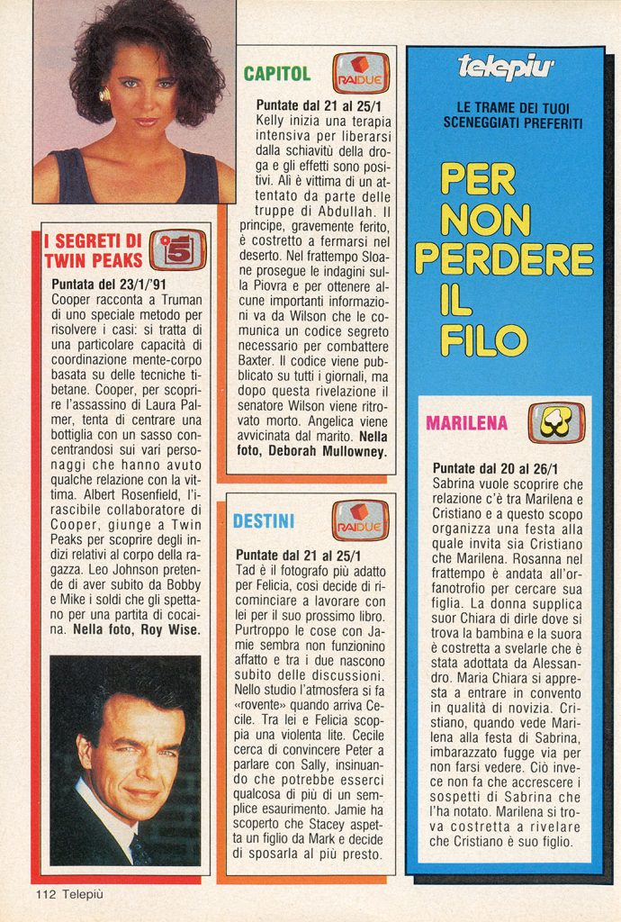 Television program listings