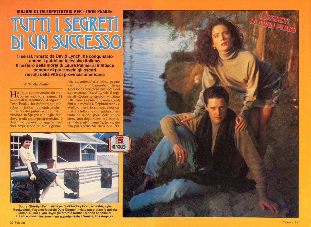 Kyle MacLachlan and Lara Flynn Boyle