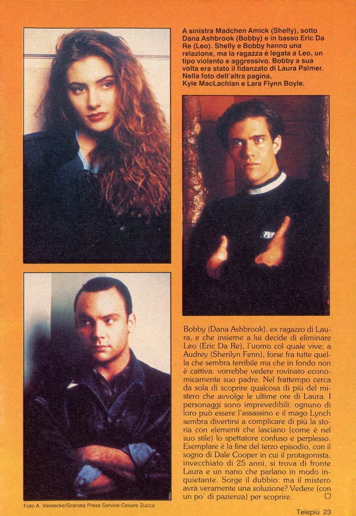 Article about Twin Peaks