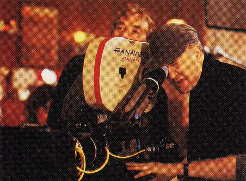 David Lynch looking into a camera
