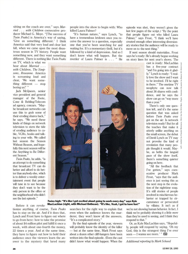 Article about Twin Peaks