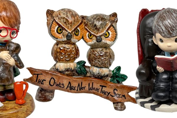 Log Lady, Owls, Dale Cooper figurines