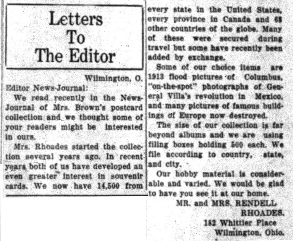 Letter to the editor