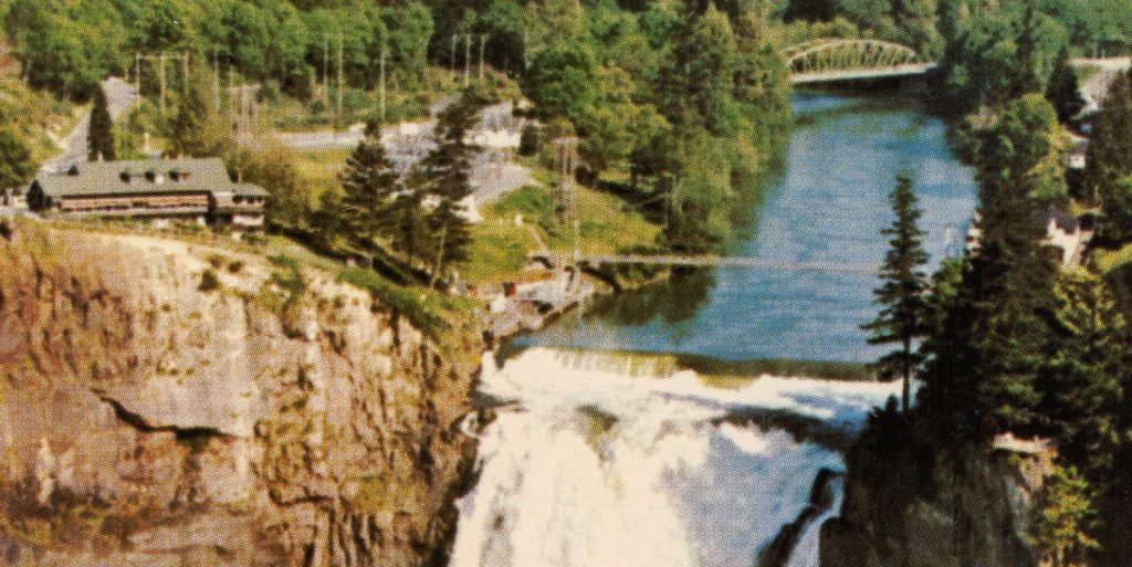 Snoqualmie Falls and Snoquamlie Valley by Wayne Fradeen