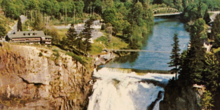 Snoqualmie Falls and Snoquamlie Valley by Wayne Fradeen