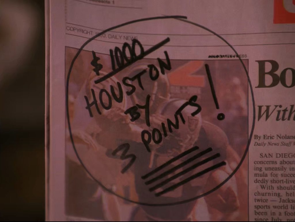 $1000 Houston by 3 Points