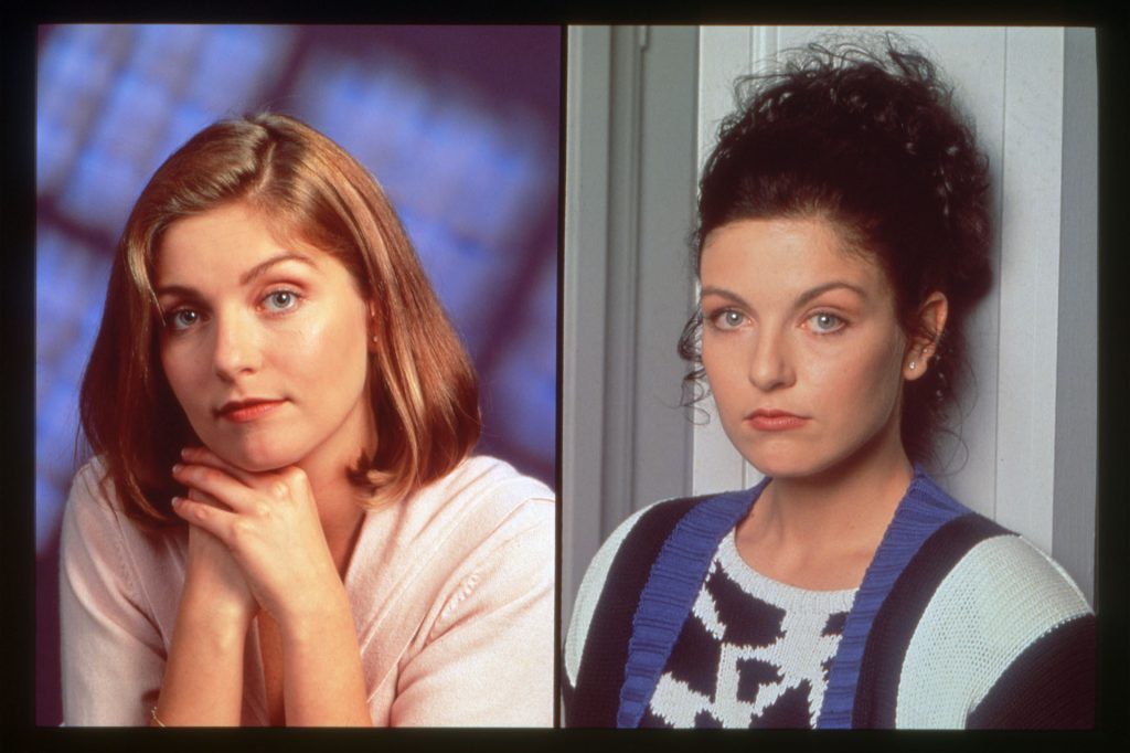 Sheryl Lee as Laura Palmer and Maddy Ferguson