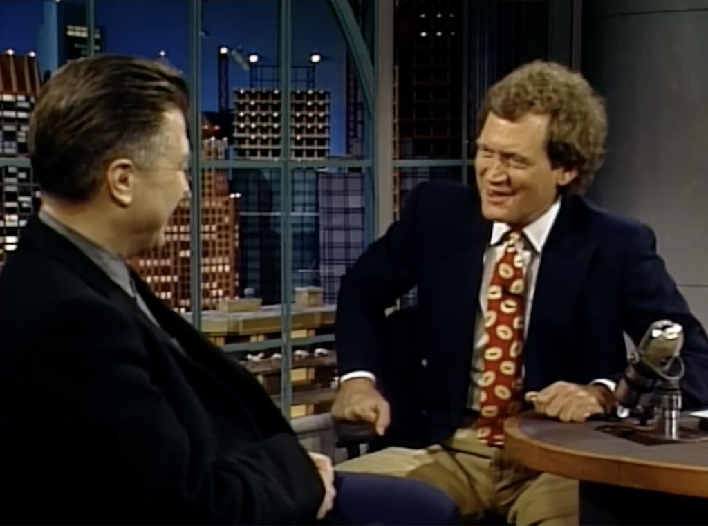 David Lynch and David Letterman