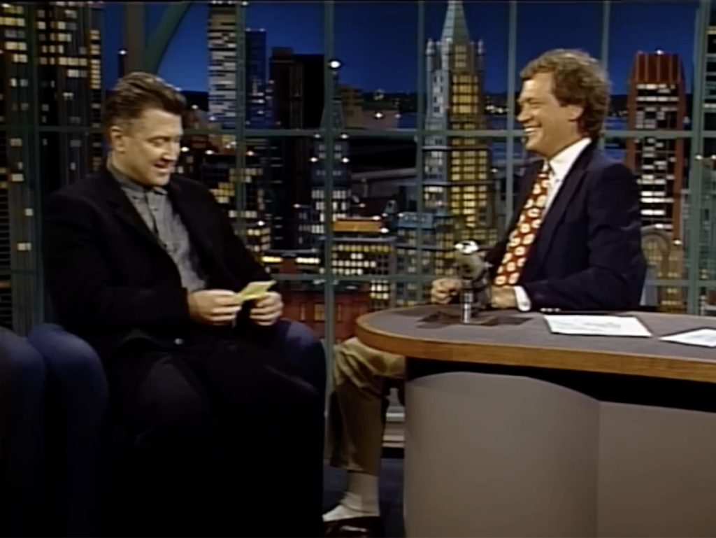 David Lynch and David Letterman