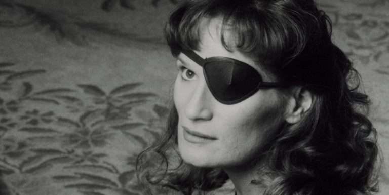 Nadine Hurley (Wendy Robie) with drape runner