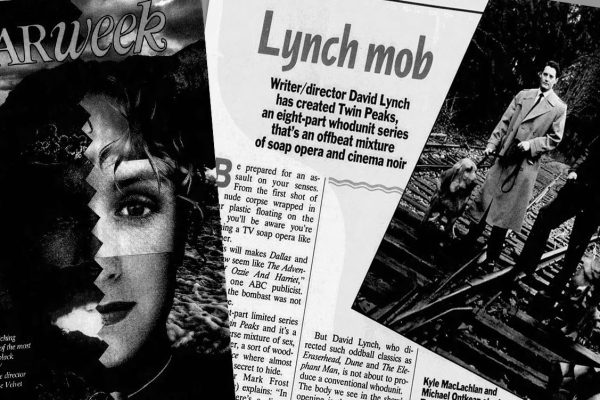 Cover of Starweek and an article about Twin Peaks