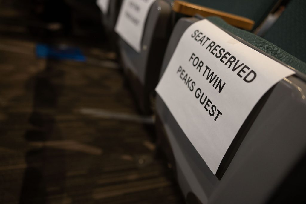 Seat Reserved for Twin Peaks Guest