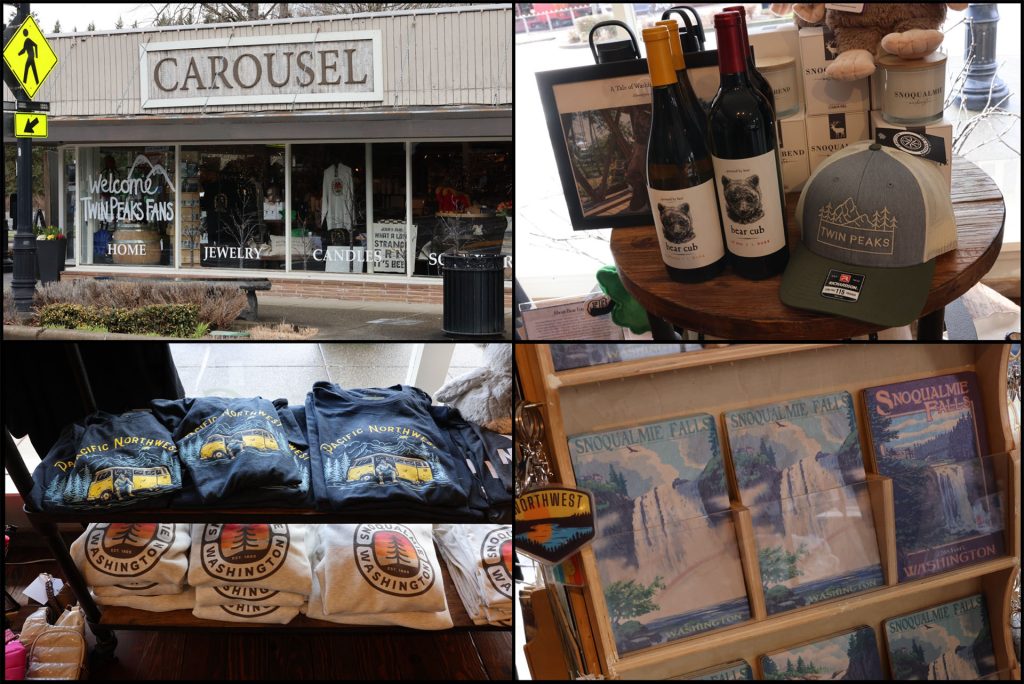 Image collage from Carousel of merchandise