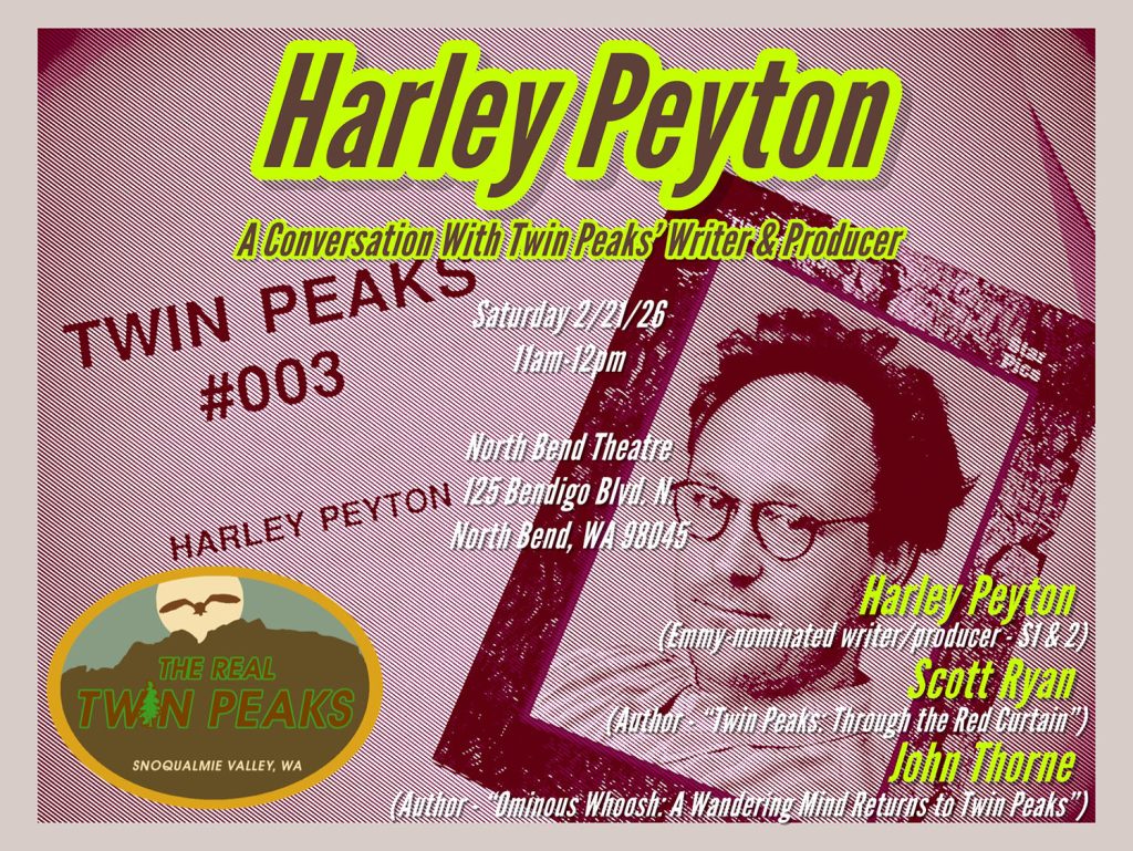 Harley Peyton at the North Bend Theatre