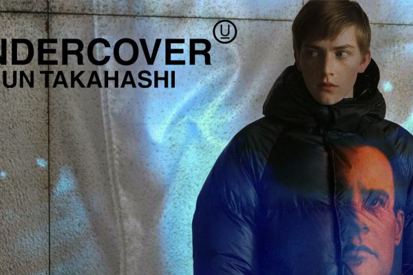 Model wearing Twin Peaks Undercover apparel