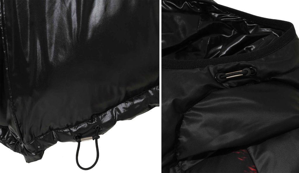 Detail of Agent Cooper-themed jacket by Undercover