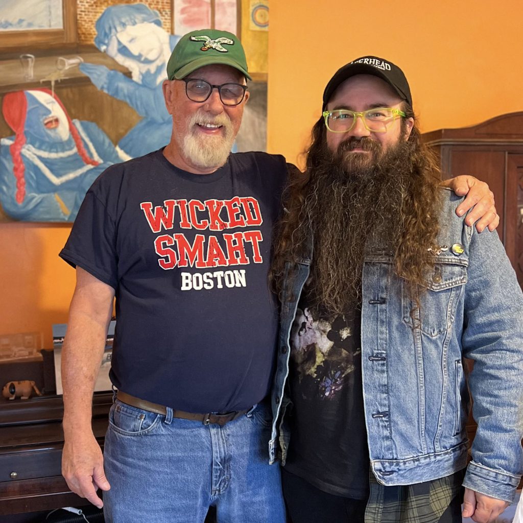 Dave Robinson and Vinnie Guidera