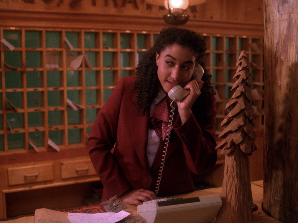 Louie at the front desk of The Great Northern Hotel