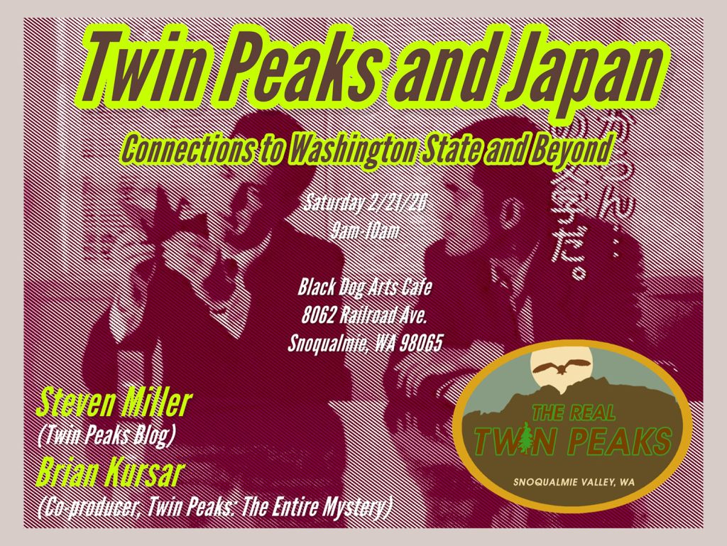 Twin Peaks and Japan panel card