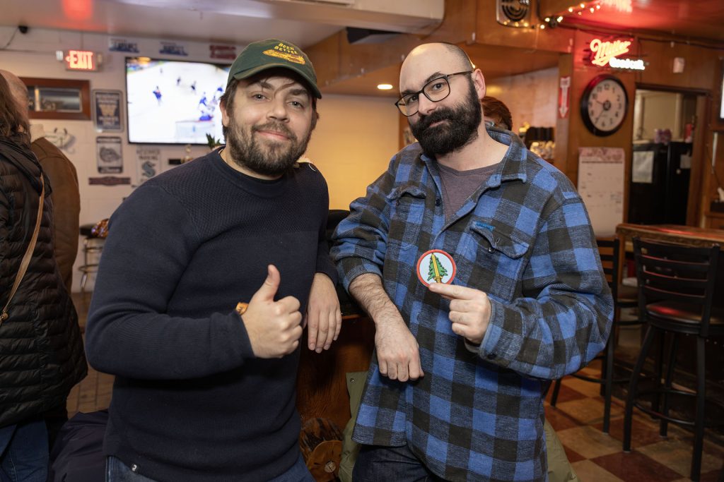 Two gentlemen in a bar