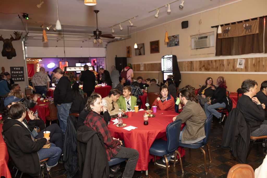 Interior of the Moose Lodge