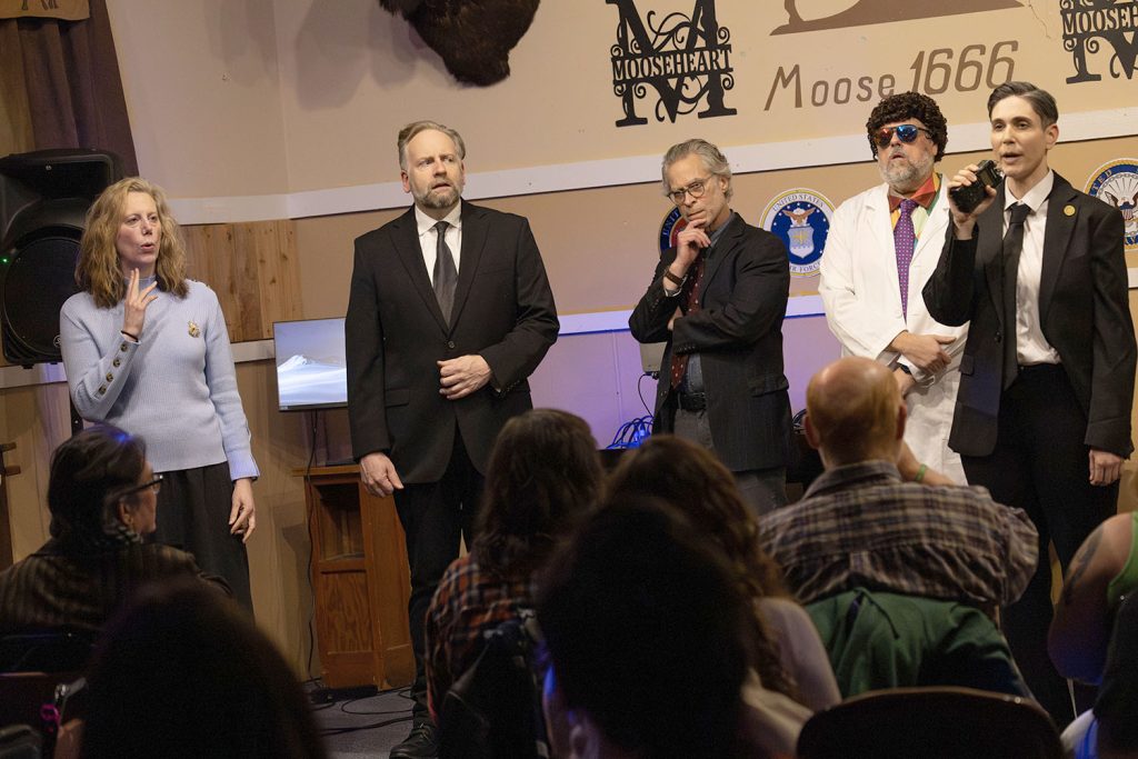 Unexpected Productions performing at Moose Lodge 1666