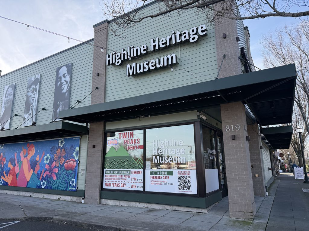 Exterior of Highline Heritage Museum