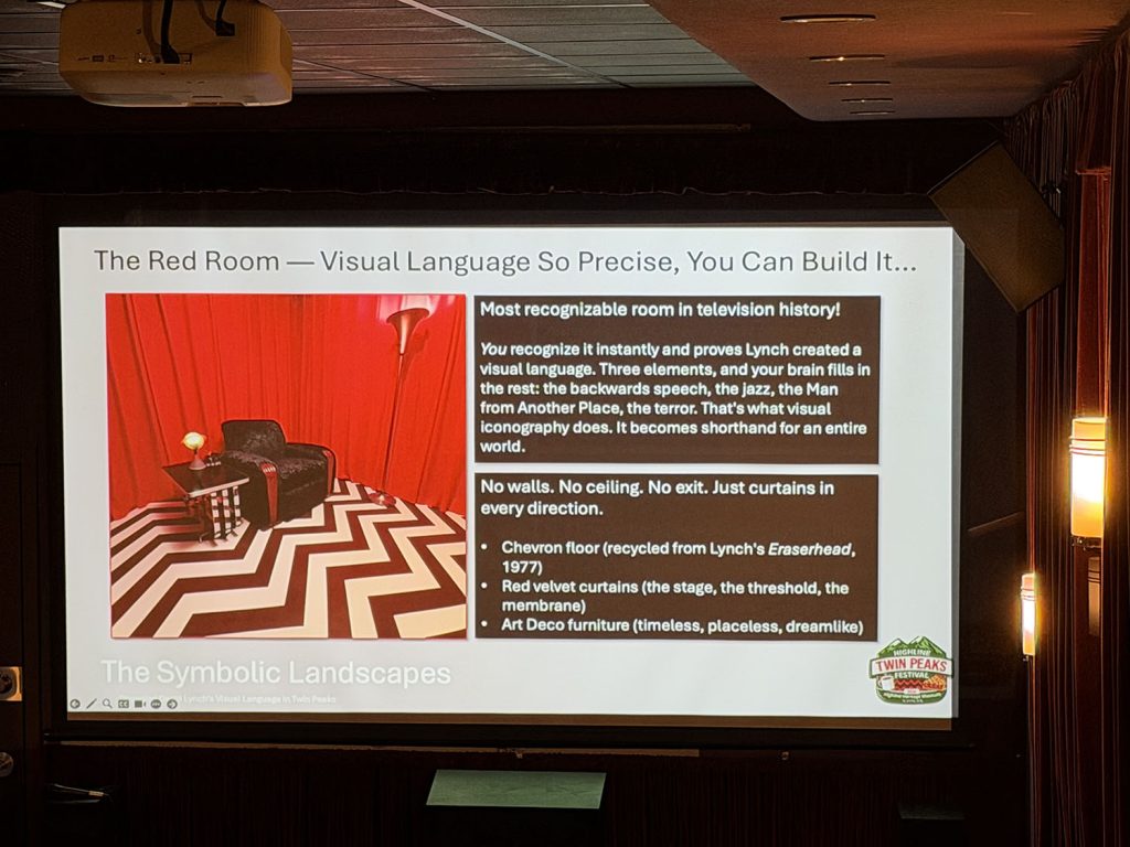 Jason Mattson discussing his Twin Peaks research