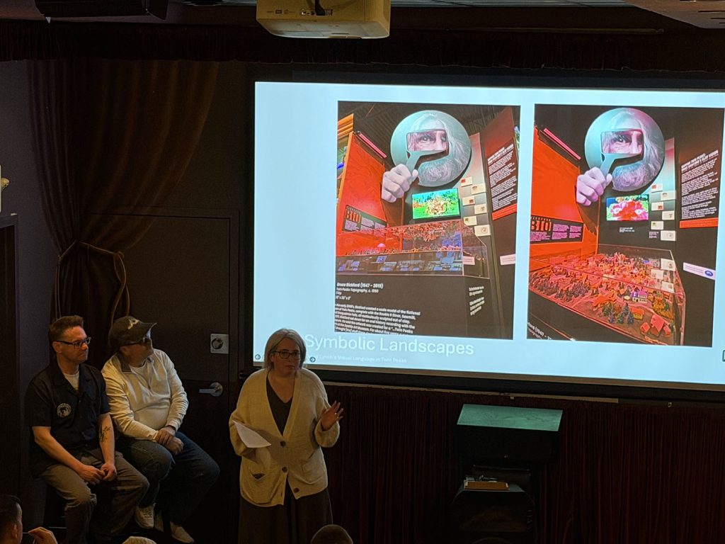 Presentation about Bruce Bickford's Twin Peaks art