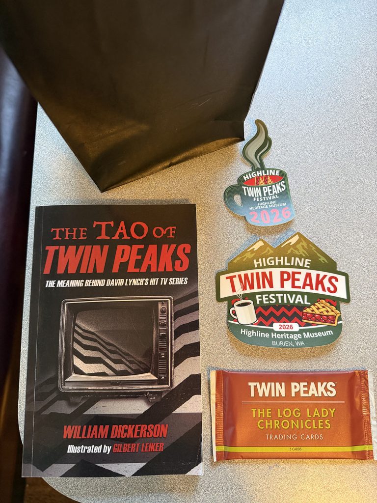Swag from Twin Peaks Festival