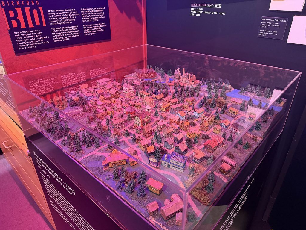 Bruce Bickford's Twin Peaks town