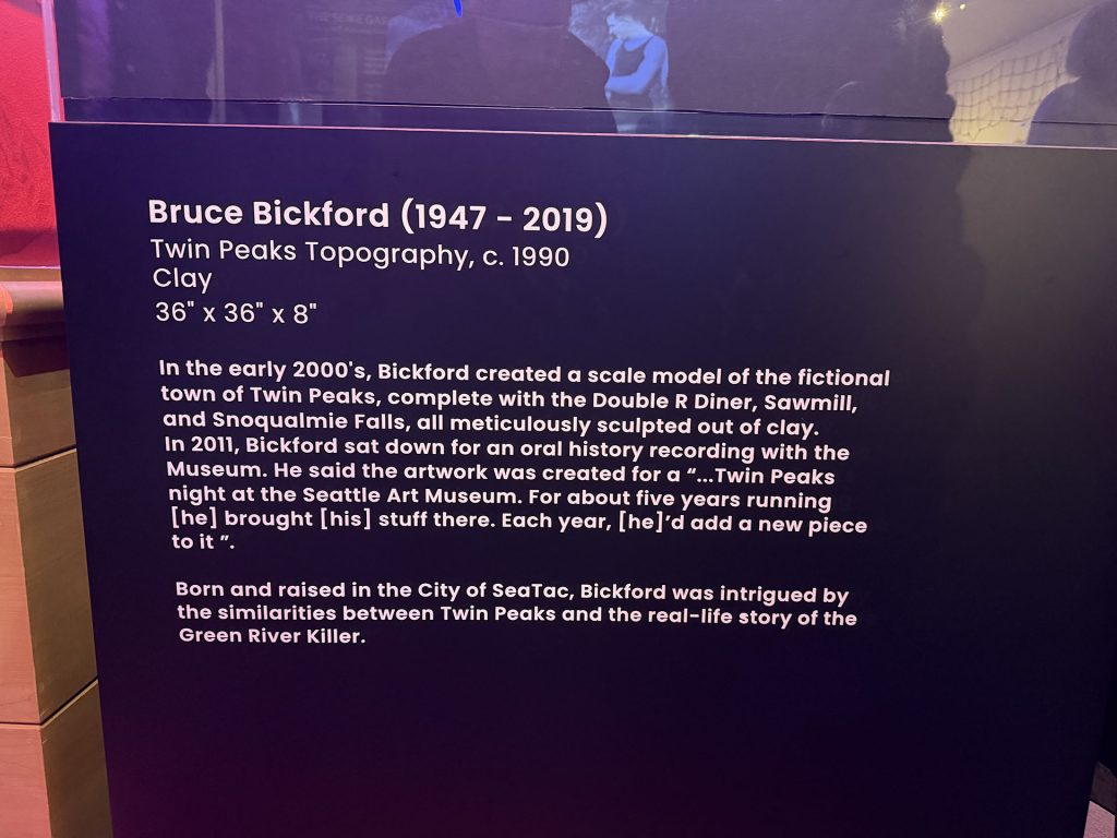Bruce Bickford's Twin Peaks town description