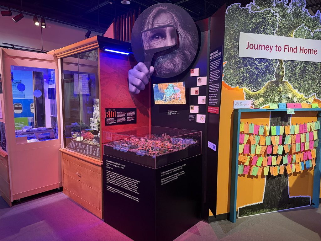 Bruce Bickford's Twin Peaks town display