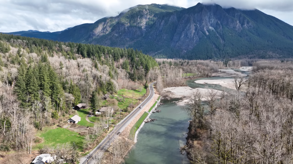 Aerial Photo of Reinig Road
