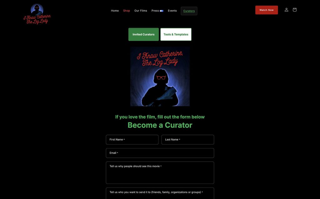 I Know Catherine website