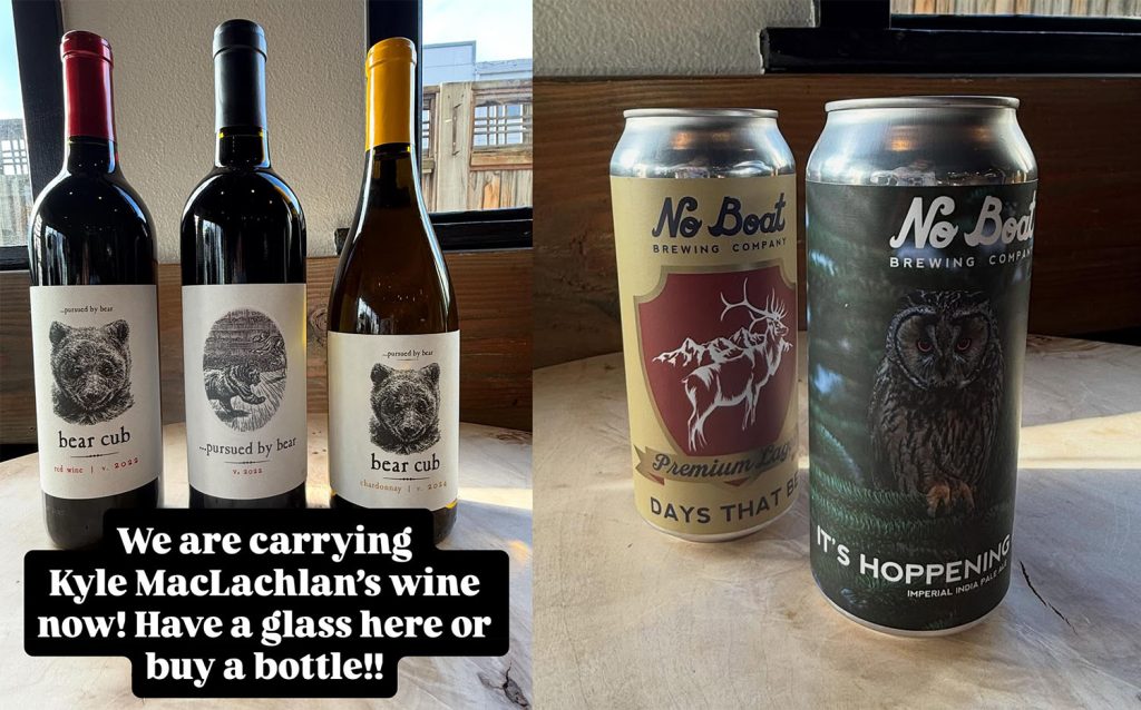Wine and beer