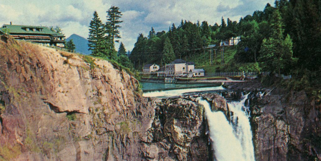 Snoqualmie Falls and Snoqualmie Falls Lodge