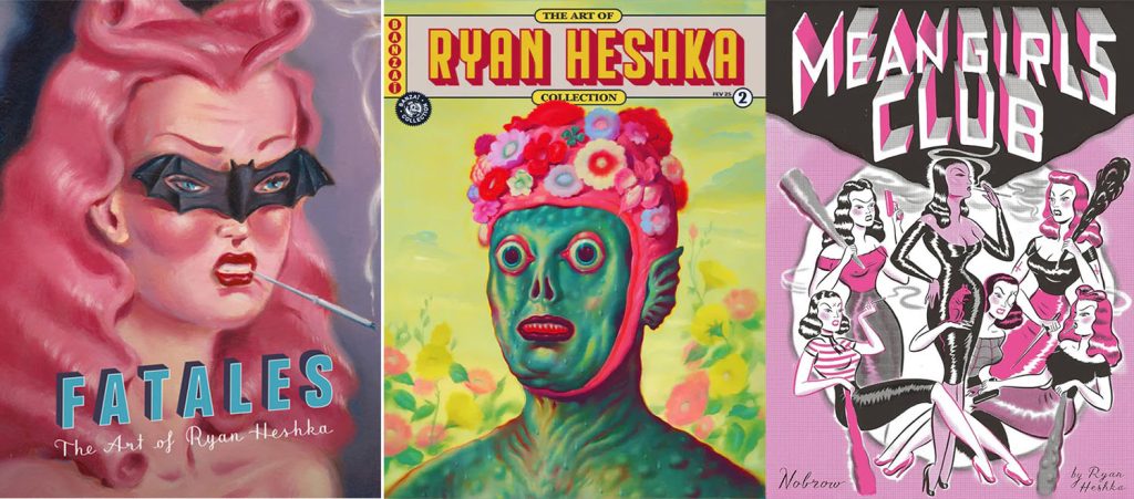 Books by Ryan Heshka