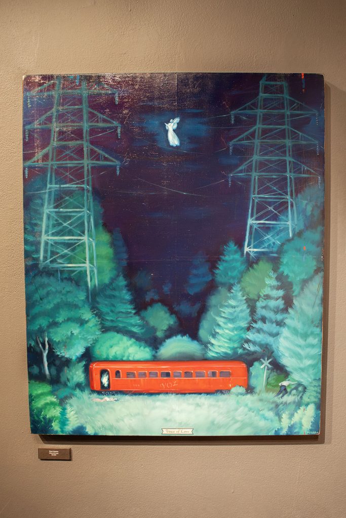 The Voice of Love artwork displayed at Copro Gallery in 2012